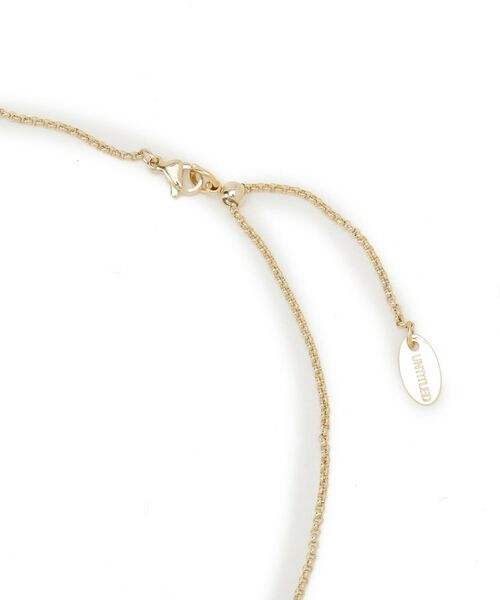 UNTITLED / アンタイトル ネックレス・ペンダント・チョーカー | 【ステンレスチェーン】モダンビーンズトップ | 詳細3