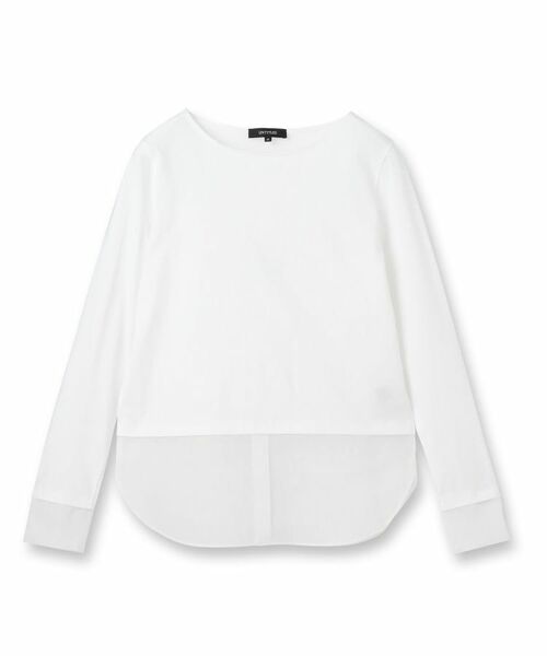 UNTITLED / アンタイトル カットソー | 【洗える/レイヤードTシャツ】シャツディテールレイヤードプルオーバー | 詳細1
