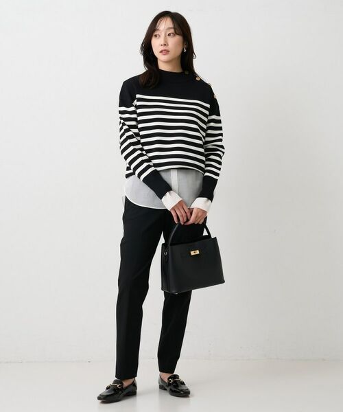 UNTITLED / アンタイトル カットソー | 【洗える/レイヤードTシャツ】シャツディテールレイヤードプルオーバー | 詳細4