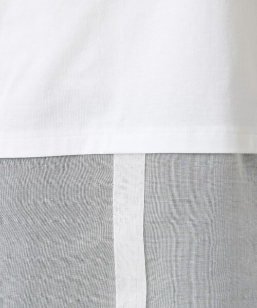 UNTITLED / アンタイトル カットソー | 【洗える/レイヤードTシャツ】シャツディテールレイヤードプルオーバー | 詳細5