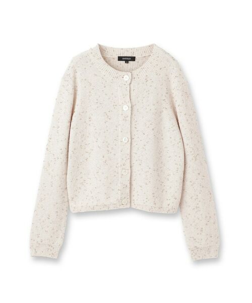 UNTITLED / アンタイトル カーディガン・ボレロ | ラメノット ニットカーディガン | 詳細1