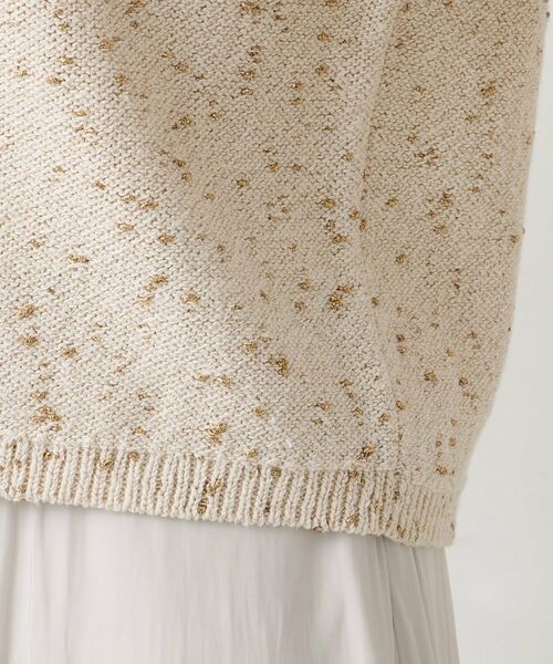 UNTITLED / アンタイトル カーディガン・ボレロ | ラメノット ニットカーディガン | 詳細15
