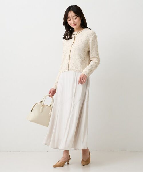 UNTITLED / アンタイトル カーディガン・ボレロ | ラメノット ニットカーディガン | 詳細4