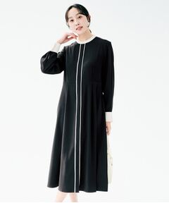 UNTITLED / アンタイトル ロング・マキシ丈ワンピース | バイカラー ワンピース