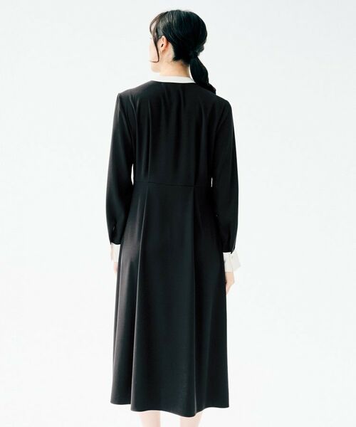 UNTITLED / アンタイトル ロング・マキシ丈ワンピース | バイカラー ワンピース | 詳細12