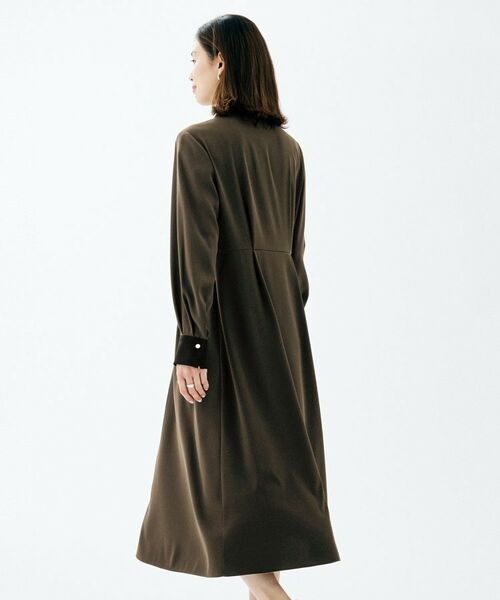 UNTITLED / アンタイトル ロング・マキシ丈ワンピース | バイカラー ワンピース | 詳細7