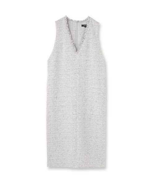 UNTITLED / アンタイトル ミニ丈・ひざ丈ワンピース | ツイード ジャンパースカート | 詳細1