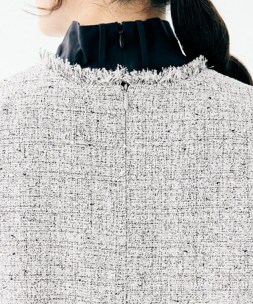 UNTITLED / アンタイトル ミニ丈・ひざ丈ワンピース | ツイード ジャンパースカート | 詳細14