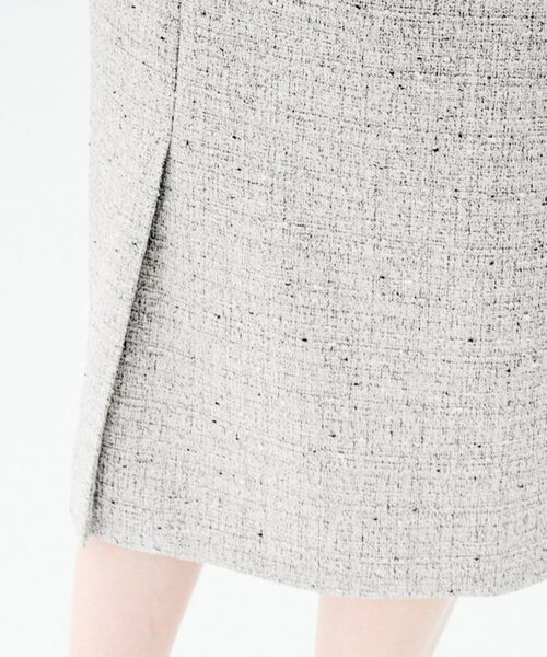 UNTITLED / アンタイトル ミニ丈・ひざ丈ワンピース | 【洗えるワンピース/カジュアル/ドレッシー】ツイード ジャンパースカート | 詳細20