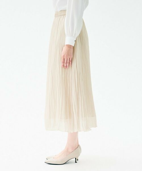 UNTITLED / アンタイトル ロング・マキシ丈スカート | シャイニープリーツスカート | 詳細11