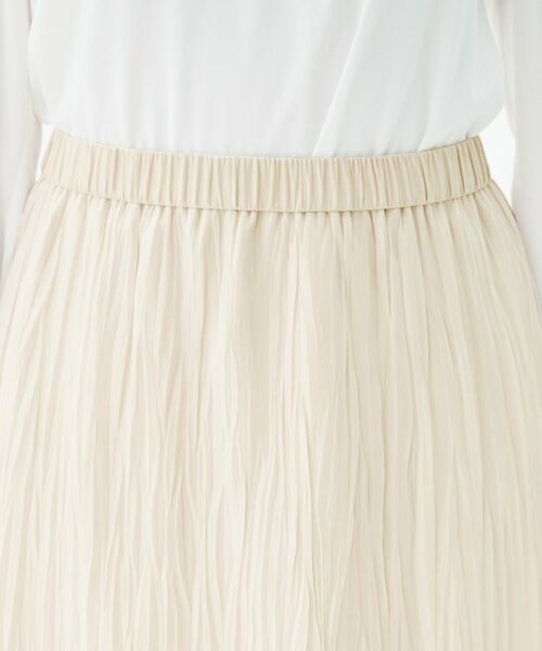 UNTITLED / アンタイトル ロング・マキシ丈スカート | シャイニープリーツスカート | 詳細13