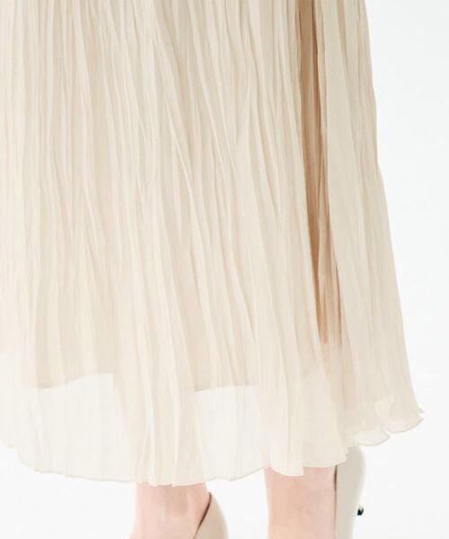 UNTITLED / アンタイトル ロング・マキシ丈スカート | シャイニープリーツスカート | 詳細14