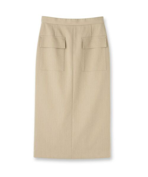 UNTITLED / アンタイトル ロング・マキシ丈スカート | アウトポケット ナロースカート | 詳細1