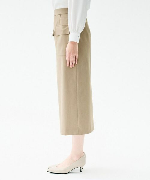 UNTITLED / アンタイトル ロング・マキシ丈スカート | アウトポケット ナロースカート | 詳細11