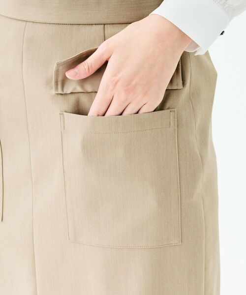 UNTITLED / アンタイトル ロング・マキシ丈スカート | アウトポケット ナロースカート | 詳細15