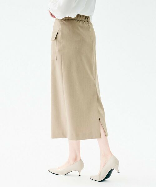 UNTITLED / アンタイトル ロング・マキシ丈スカート | アウトポケット ナロースカート | 詳細7