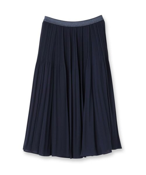 UNTITLED / アンタイトル スカート | デシン プリーツスカート | 詳細1