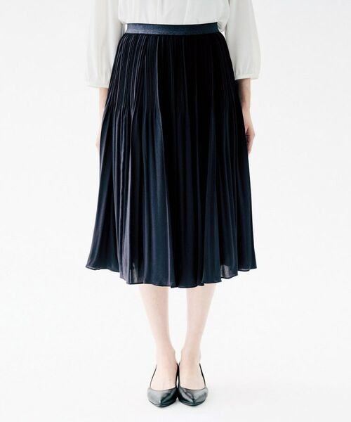 UNTITLED / アンタイトル スカート | デシン プリーツスカート | 詳細10