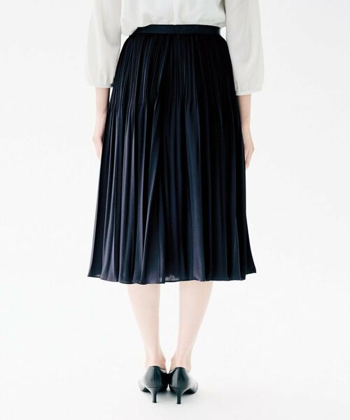 UNTITLED / アンタイトル スカート | デシン プリーツスカート | 詳細12