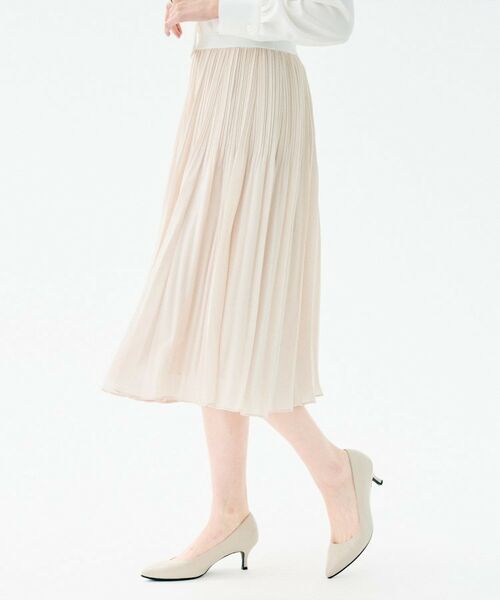 UNTITLED / アンタイトル スカート | デシン プリーツスカート | 詳細3