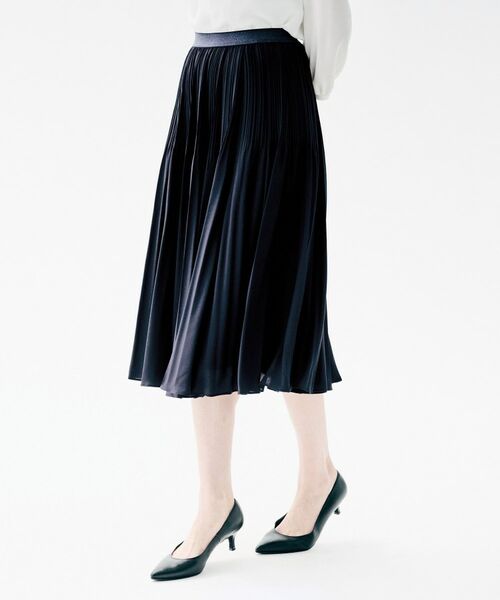 UNTITLED / アンタイトル スカート | デシン プリーツスカート | 詳細7