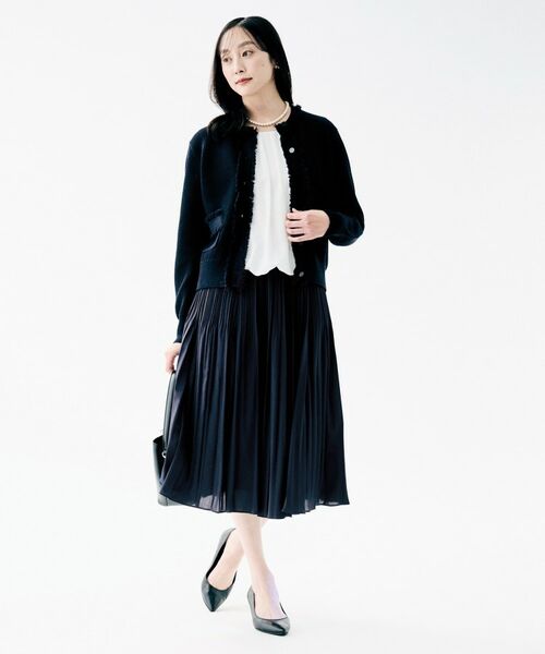 UNTITLED / アンタイトル スカート | デシン プリーツスカート | 詳細8