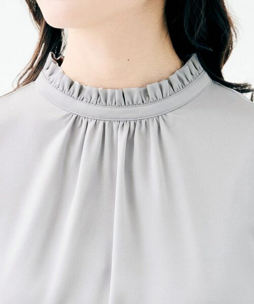 UNTITLED / アンタイトル シャツ・ブラウス | ハイネックフリル ブラウス | 詳細17