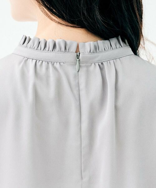 UNTITLED / アンタイトル シャツ・ブラウス | ハイネックフリル ブラウス | 詳細18