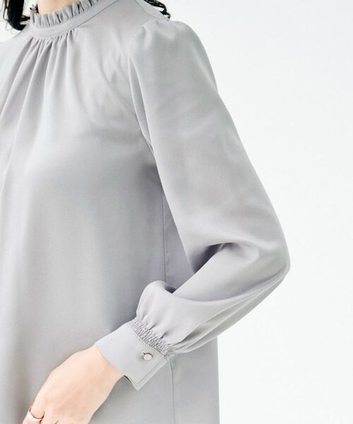 UNTITLED / アンタイトル シャツ・ブラウス | ハイネックフリル ブラウス | 詳細19