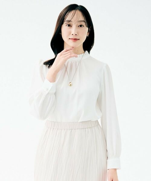 UNTITLED / アンタイトル シャツ・ブラウス | ハイネックフリル ブラウス | 詳細2