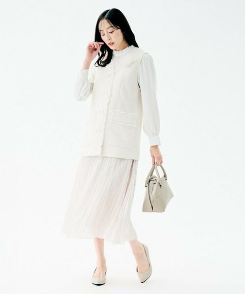 UNTITLED / アンタイトル シャツ・ブラウス | ハイネックフリル ブラウス | 詳細4