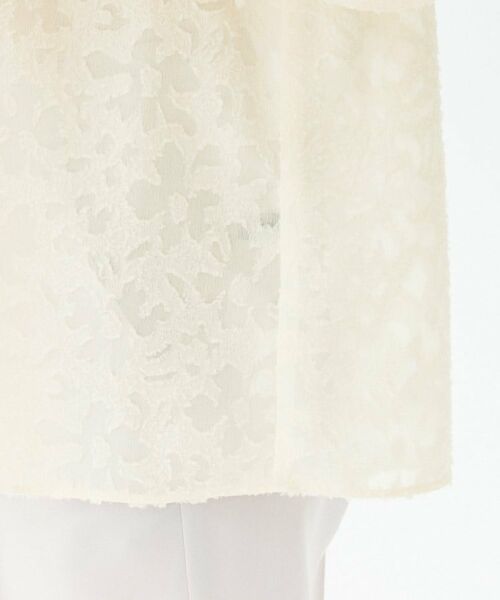 UNTITLED / アンタイトル シャツ・ブラウス | カットジャカード ボウタイブラウス | 詳細25