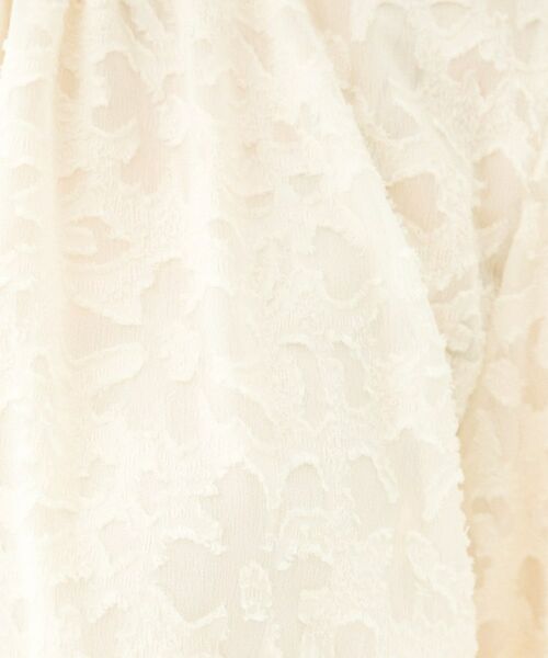 UNTITLED / アンタイトル シャツ・ブラウス | カットジャカード ボウタイブラウス | 詳細6