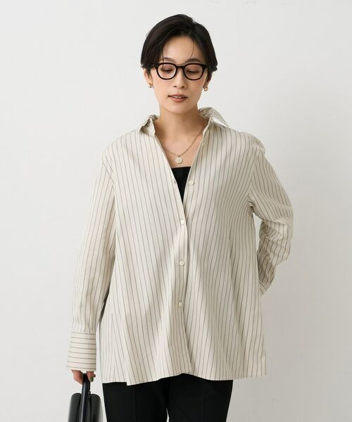UNTITLED / アンタイトル シャツ・ブラウス | コットンブロードAラインシャツ | 詳細10