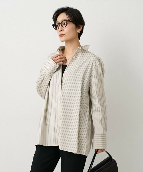 UNTITLED / アンタイトル シャツ・ブラウス | コットンブロードAラインシャツ | 詳細11