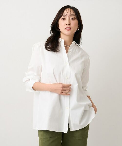 UNTITLED / アンタイトル シャツ・ブラウス | コットンブロードAラインシャツ | 詳細2