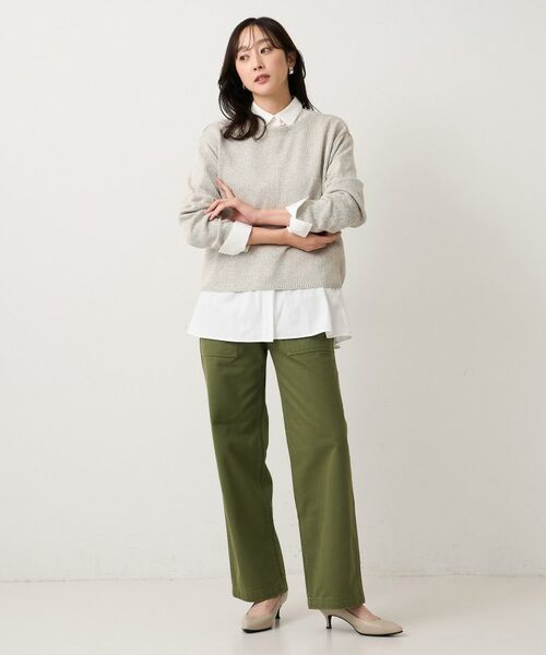 UNTITLED / アンタイトル シャツ・ブラウス | コットンブロードAラインシャツ | 詳細4