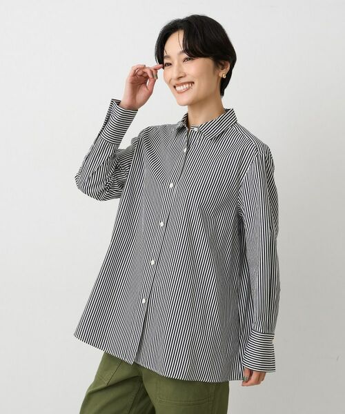 UNTITLED / アンタイトル シャツ・ブラウス | コットンブロードAラインシャツ | 詳細7