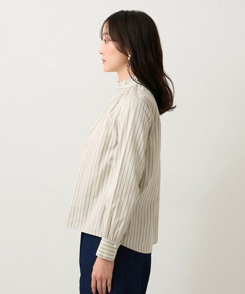 UNTITLED / アンタイトル シャツ・ブラウス | シャーリングフリルネックブラウス | 詳細15