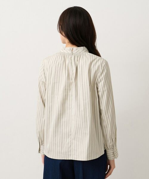 UNTITLED / アンタイトル シャツ・ブラウス | シャーリングフリルネックブラウス | 詳細16