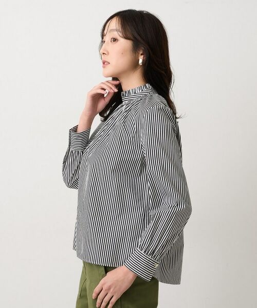 UNTITLED / アンタイトル シャツ・ブラウス | シャーリングフリルネックブラウス | 詳細7