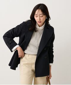 UNTITLED / アンタイトル トレンチコート | タスランショートトレンチコート