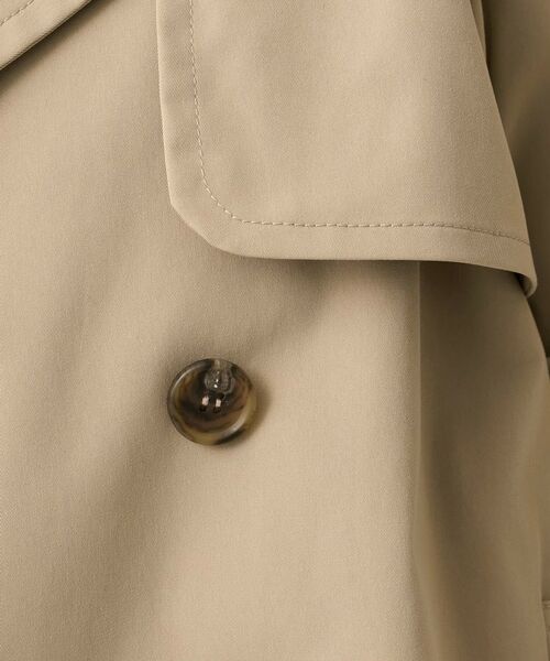 UNTITLED / アンタイトル トレンチコート | タスランショートトレンチコート | 詳細11