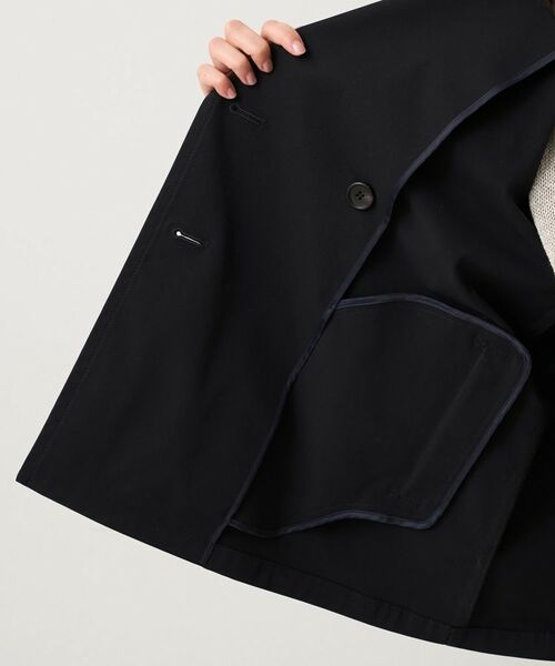 UNTITLED / アンタイトル トレンチコート | タスランショートトレンチコート | 詳細15