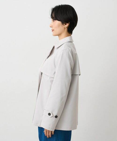 UNTITLED / アンタイトル トレンチコート | タスランショートトレンチコート | 詳細18