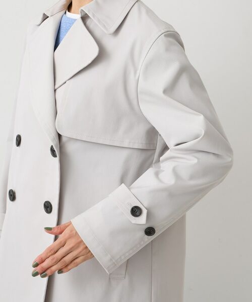 UNTITLED / アンタイトル トレンチコート | タスランショートトレンチコート | 詳細21