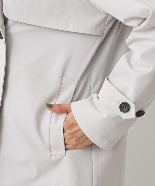 UNTITLED / アンタイトル トレンチコート | タスランショートトレンチコート | 詳細22