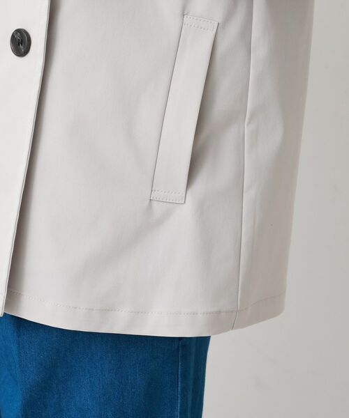 UNTITLED / アンタイトル トレンチコート | 【定番人気/はっ水/洗える】タスランショートトレンチコート | 詳細28