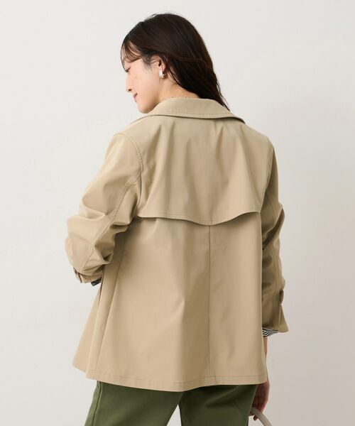 UNTITLED / アンタイトル トレンチコート | タスランショートトレンチコート | 詳細8