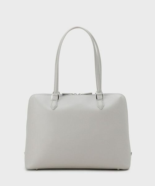 UNTITLED / アンタイトル トートバッグ | 【PC・A4サイズ書類対応】ベーシックトート（ライトグレー(511)）